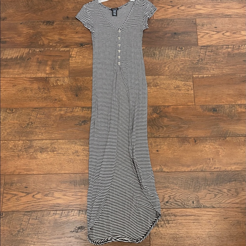 Long Center Split Beach Dress